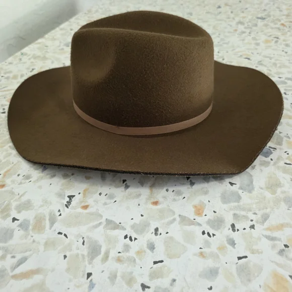 Abercrombie & Fitch Brown Wide Brim Hat - Picture 5 of 11